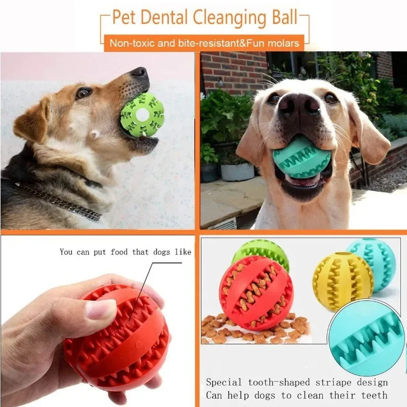 Rubber Chew Toy Ball for dogs