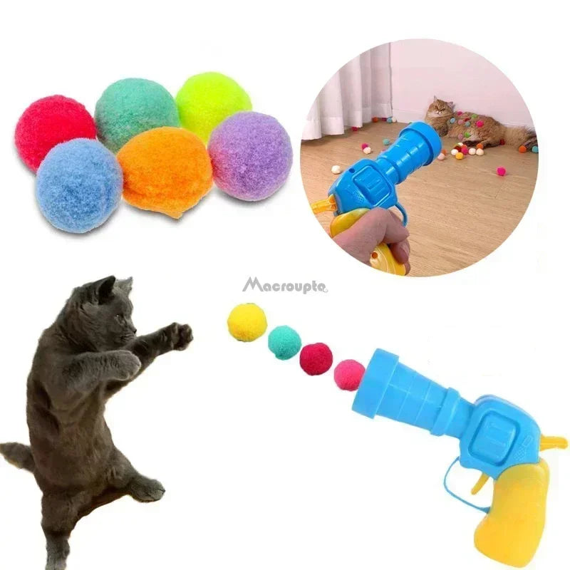 PetPlay Plush Ball Launcher