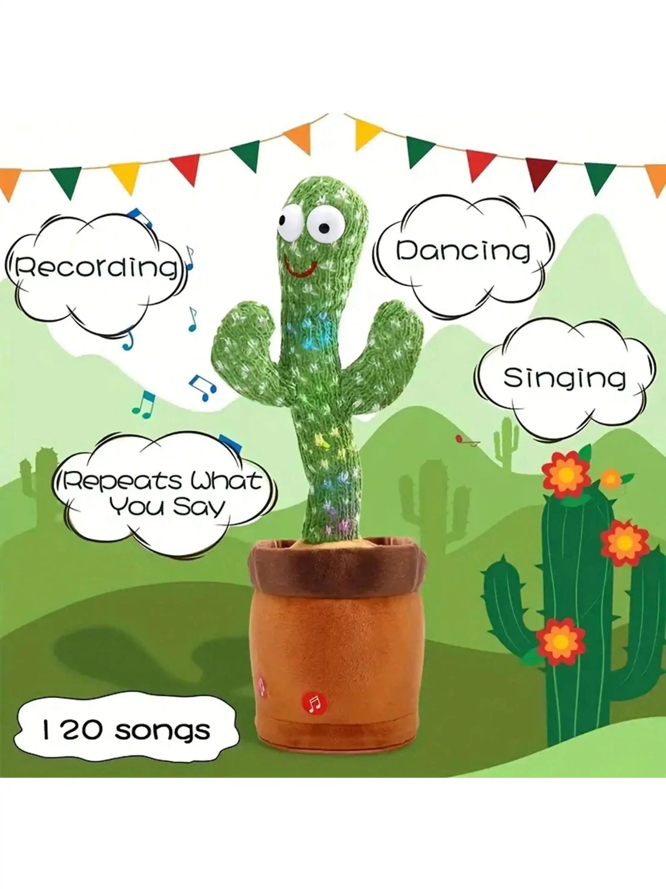 Dancing Cactus for dogs