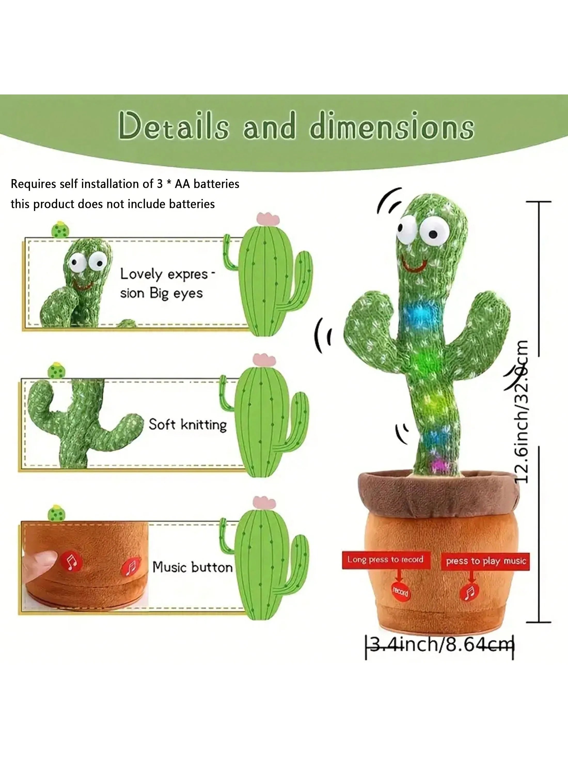 Dancing Cactus for dogs