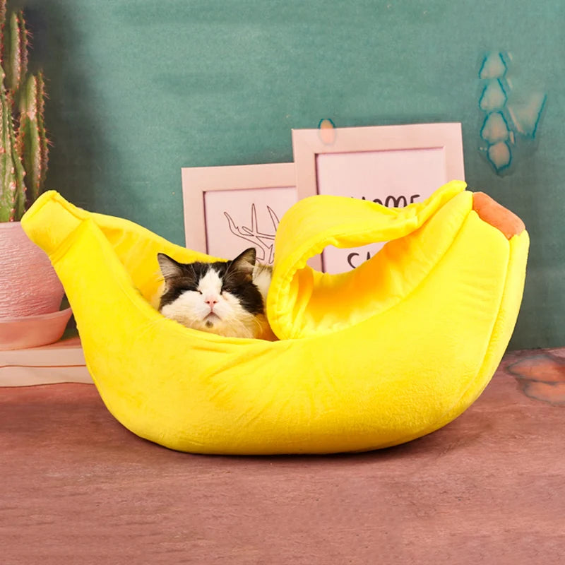 Kitty Banana Bed