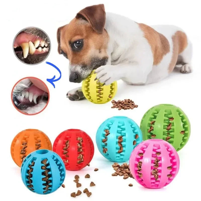 Rubber Chew Toy Ball for dogs