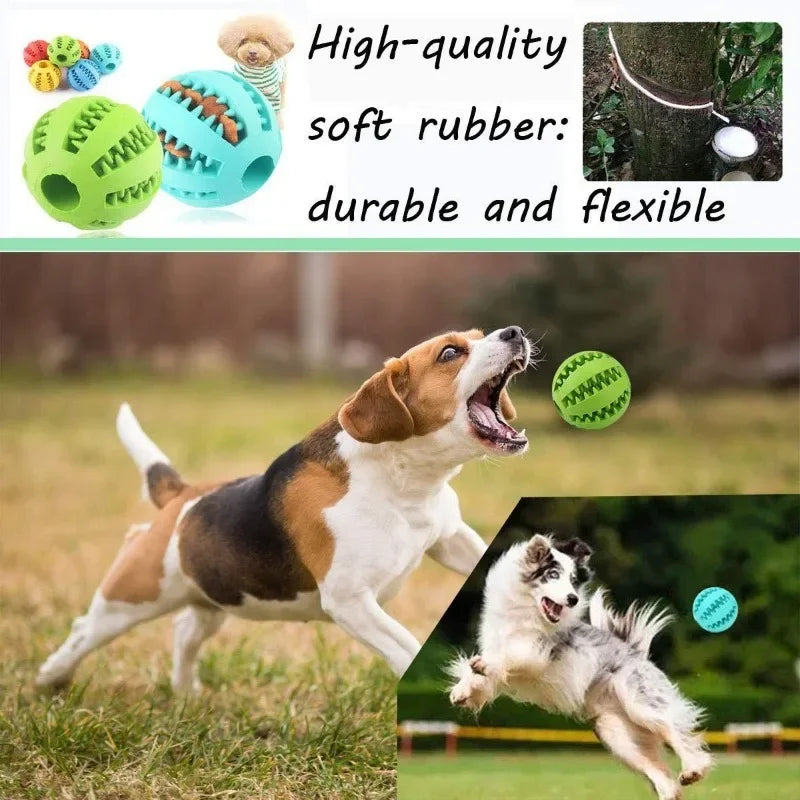 Rubber Chew Toy Ball for dogs